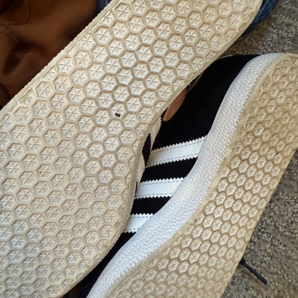 Adidas Black and White Gazelles - Picture 4 of 5